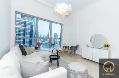 Apartment - 1 Bedroom - 2 Bathrooms for rent in Bay Central West - Bay Central - Dubai Marina - Dubai