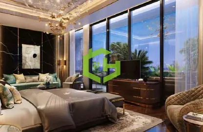 Room / Bedroom image for: Villa - 6 Bedrooms - 7 Bathrooms for sale in Venice - Damac Lagoons - Dubai, Image 1