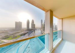 صورةحوض سباحة لـ: شقة - 1 غرفة نوم - 1 حمام للبيع في برج تشرشل السكني - أبراج تشرشل - الخليج التجاري - دبي, صورة 1