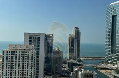 شقة - غرفة نوم - 1 حمام للايجار في برج مانشستر - دبي مارينا - دبي