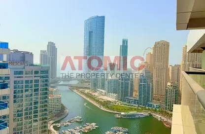 شقة - غرفة نوم - 2 حمامات للايجار في برج إسكان - دبي مارينا - دبي