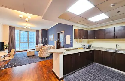 شقة - غرفة نوم - 2 حمامات للبيع في ذا تورش - دبي مارينا - دبي