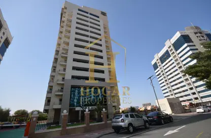 شقة - غرفة نوم - 2 حمامات للايجار في أوليمبك بارك 3 - أبراج اولمبيك بارك - مدينة دبي الرياضية - دبي