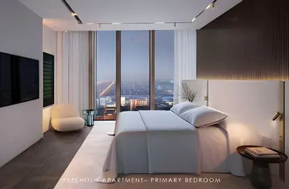 Half Floor - 1 Bedroom - 2 Bathrooms for sale in Burj Azizi - Sheikh Zayed Road - Dubai