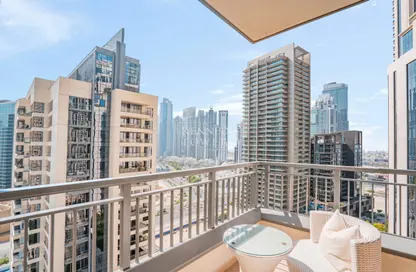 Balcony image for: Apartment - 1 Bedroom - 1 Bathroom for rent in Claren Tower 2 - Claren Towers - Downtown Dubai - Dubai, Image 1