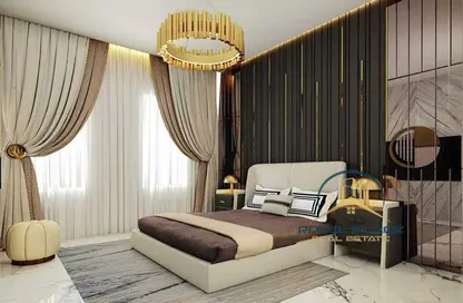 Room / Bedroom image for: Apartment - 1 Bedroom - 2 Bathrooms for sale in Bayz by Danube - Business Bay - Dubai, Image 1