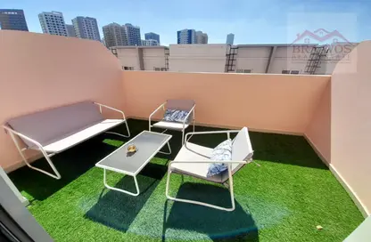Terrace image for: Apartment - 1 Bathroom for rent in Casa Grande - Jumeirah Village Circle - Dubai, Image 1