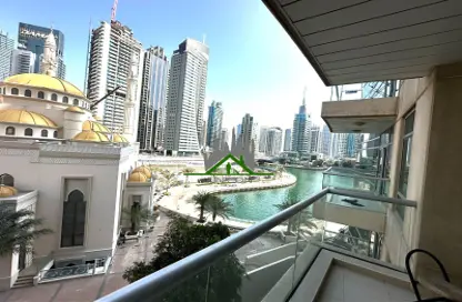Apartment - 1 Bedroom - 2 Bathrooms for rent in Blakely Tower - Park Island - Dubai Marina - Dubai
