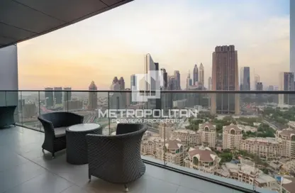 صورة لـ تراس شقة - 4 غرف نوم - 4 حمامات للايجار في جادة كمبينسكي - دبي وسط المدينة - دبي ، صورة رقم 1