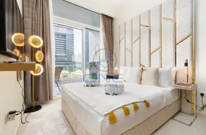 Room / Bedroom image for: Apartment - 1 Bedroom - 1 Bathroom for rent in Vera Residences - Business Bay - Dubai, Image 1