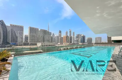 Pool image for: Apartment - 1 Bathroom for sale in Binghatti Canal - Business Bay - Dubai, Image 1