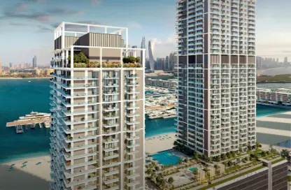 Apartment - 3 Bedrooms - 4 Bathrooms for sale in Beach Mansion - EMAAR Beachfront - Dubai Harbour - Dubai