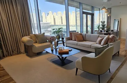 Apartment - 3 Bedrooms - 5 Bathrooms for rent in Apartment Building 7 - Bluewaters Residences - Bluewaters - Dubai