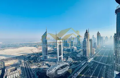 Apartment - 3 Bedrooms - 4 Bathrooms for rent in Blue Tower - Sheikh Zayed Road - Dubai