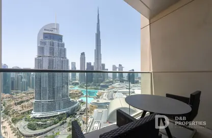 Hotel  and  Hotel Apartment - 1 Bedroom - 2 Bathrooms for rent in The Address Residence Fountain Views 2 - The Address Residence Fountain Views - Downtown Dubai - Dubai