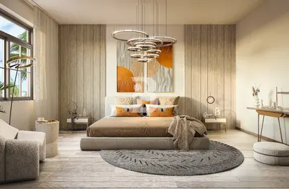 صورة لـ غرفة- غرفة النوم فيلا - 5 غرف نوم - 7 حمامات للبيع في ياس بارك فيوز - جزيرة الياس - أبوظبي ، صورة رقم 1