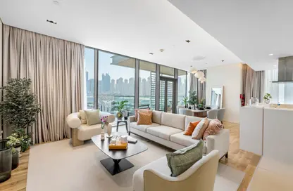 Apartment - 3 Bedrooms - 4 Bathrooms for rent in Apartment Building 7 - Bluewaters Residences - Bluewaters - Dubai
