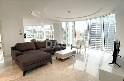Living Room image for: Apartment - 2 Bedrooms - 3 Bathrooms for rent in The Pad - Business Bay - Dubai, Image 1