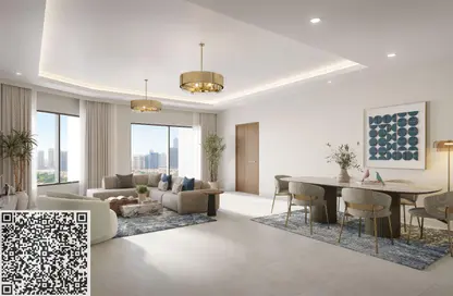 Apartment - 2 Bedrooms - 3 Bathrooms for sale in Tower C1 - Ajman Pearl Towers - Ajman Downtown - Ajman