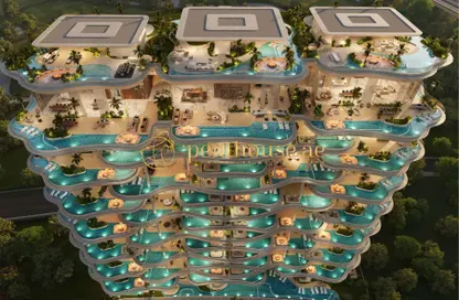 صورة لـ مخطط ثلاثي الأبعاد شقة - 5 غرف نوم - 6 حمامات للبيع في قناة كازا - الوصل - دبي ، صورة رقم 1