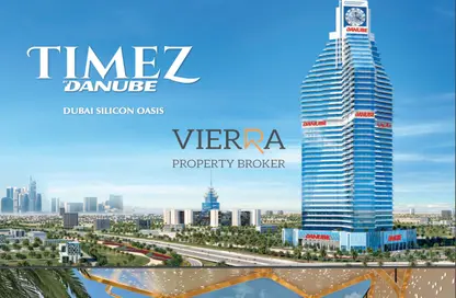 Apartment - Studio - 1 Bathroom for sale in Timez By Danube - Dubai Silicon Oasis - Dubai