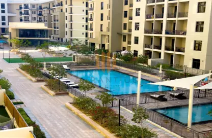 Pool image for: Apartment - 1 Bedroom - 1 Bathroom for sale in Rawda Apartments 1 - Rawda Apartments - Town Square - Dubai, Image 1