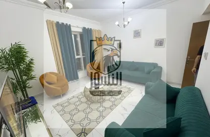 Apartment - 1 Bedroom - 2 Bathrooms for rent in Oasis Tower - Al Rashidiya 1 - Al Rashidiya - Ajman