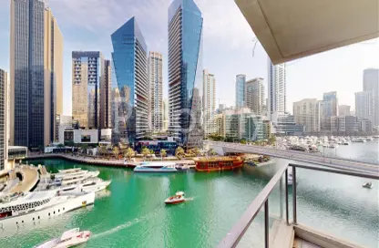 Apartment - 3 Bedrooms - 3 Bathrooms for rent in Marina Quays East - Marina Quays - Dubai Marina - Dubai