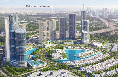 شقة - غرفة نوم - 1 حمام للبيع في ريفرسايد كريسنت 350 - شوبا هارتلاند الثانية - بو كدرة - دبي