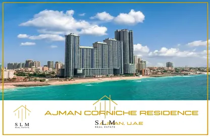 Apartment - 2 Bedrooms - 2 Bathrooms for sale in Ajman Corniche Residences - Ajman Corniche Road - Ajman