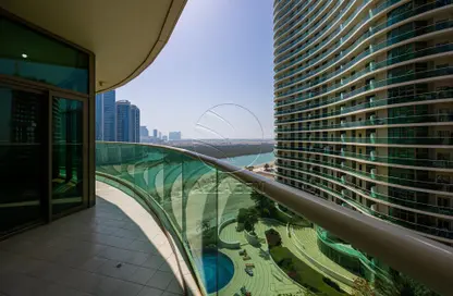Apartment - 4 Bedrooms - 5 Bathrooms for sale in Beach Towers - Shams Abu Dhabi - Al Reem Island - Abu Dhabi