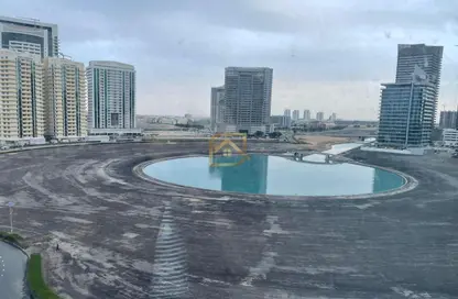 Pool image for: Apartment - 1 Bedroom - 2 Bathrooms for sale in Hub Canal 1 - Hub-Golf Towers - Dubai Sports City - Dubai, Image 1