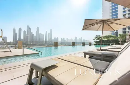Apartment - 1 Bedroom - 1 Bathroom for sale in Marina Vista - EMAAR Beachfront - Dubai Harbour - Dubai