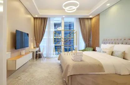 Apartment - Studio - 1 Bathroom for rent in Waves Tower - Business Bay - Dubai