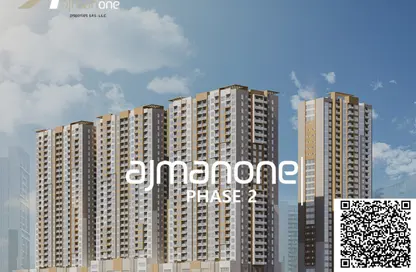 Apartment - 2 Bedrooms - 3 Bathrooms for sale in Ajman One - Phase 2 - Ajman Downtown - Ajman