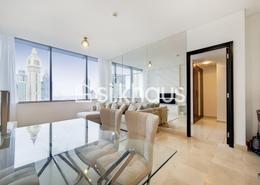 صورةغرفة المعيشة / غرفة الطعام لـ: شقة - 1 غرفة نوم - 1 حمام للكراء في سكاي جاردنز - مركز دبي المالي العالمي - دبي, صورة 1