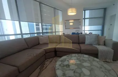Living Room image for: Apartment - 1 Bedroom - 1 Bathroom for rent in Al Bateen Complex - Al Bateen - Abu Dhabi, Image 1