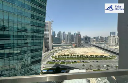 شقة - غرفة نوم - 2 حمامات للايجار في برج يوبورا 1 - أبراج يو بورا - الخليج التجاري - دبي