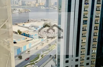 شقة - غرفة نوم - 2 حمامات للبيع في أورينت تاور 2 - أورينت تاور - البستان - عجمان
