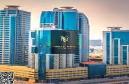 Apartment - 1 Bedroom - 2 Bathrooms for sale in Orient Tower 2 - Orient Towers - Al Bustan - Ajman