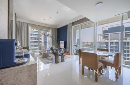 شقة - غرفة نوم - 2 حمامات للايجار في جراند بلو تاور 2 - إعمار بيتشفرونت - دبي هاربور - دبي