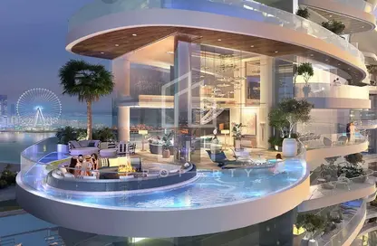 Pool image for: Apartment - 4 Bedrooms - 5 Bathrooms for sale in Damac Bay - Dubai Harbour - Dubai, Image 1