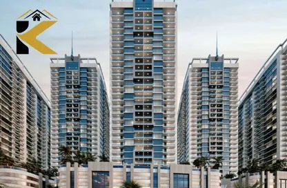 Apartment - 2 Bedrooms - 3 Bathrooms for sale in Ajman Creek Towers - Al Rashidiya 1 - Al Rashidiya - Ajman