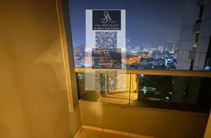 شقة - 1 حمام للبيع في أورينت تاور 2 - أورينت تاور - البستان - عجمان