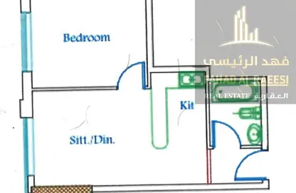 Apartment - 1 Bedroom - 1 Bathroom for sale in Jasmine Towers - Garden City - Ajman Apartment - 1 Bedroom - 1 Bathroom for sale in Jasmine Towers - Garden City - Ajman