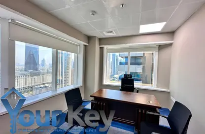 Office Space - Studio - 2 Bathrooms for rent in Al Moosa Tower 2 - Al Moosa Towers - Sheikh Zayed Road - Dubai