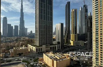 Apartment - 2 Bedrooms - 2 Bathrooms for rent in Burj Views A - Burj Views - Downtown Dubai - Dubai