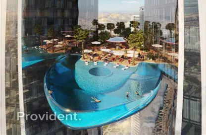 شقة - غرفة نوم - 2 حمامات للبيع في ايكون سيتي تاور ايه - آيكن سيتي - الخليج التجاري - دبي