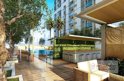 Terrace image for: Apartment - 1 Bedroom - 1 Bathroom for sale in The Crest - Sobha Hartland - Mohammed Bin Rashid City - Dubai, Image 1