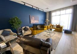 Living Room image for: Apartment - 1 bedroom - 2 bathrooms for rent in Mulberry 2 - Emirates Gardens 2 - Jumeirah Village Circle - Dubai, Image 1